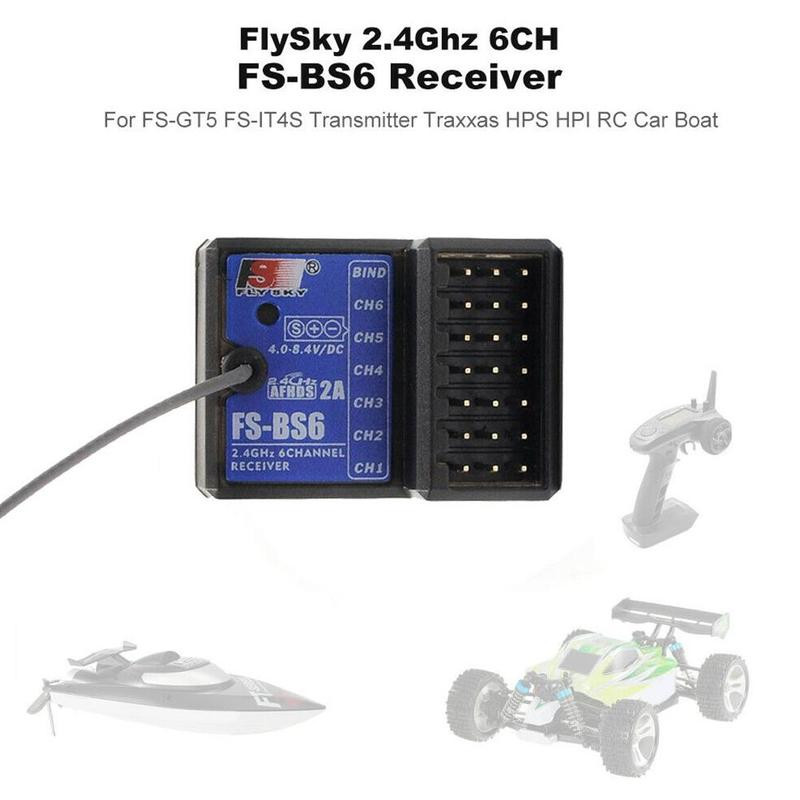 Drone Rc Controller And Receiver - Receptor Flysky FS-BS6 2,4 Ghz 6CH