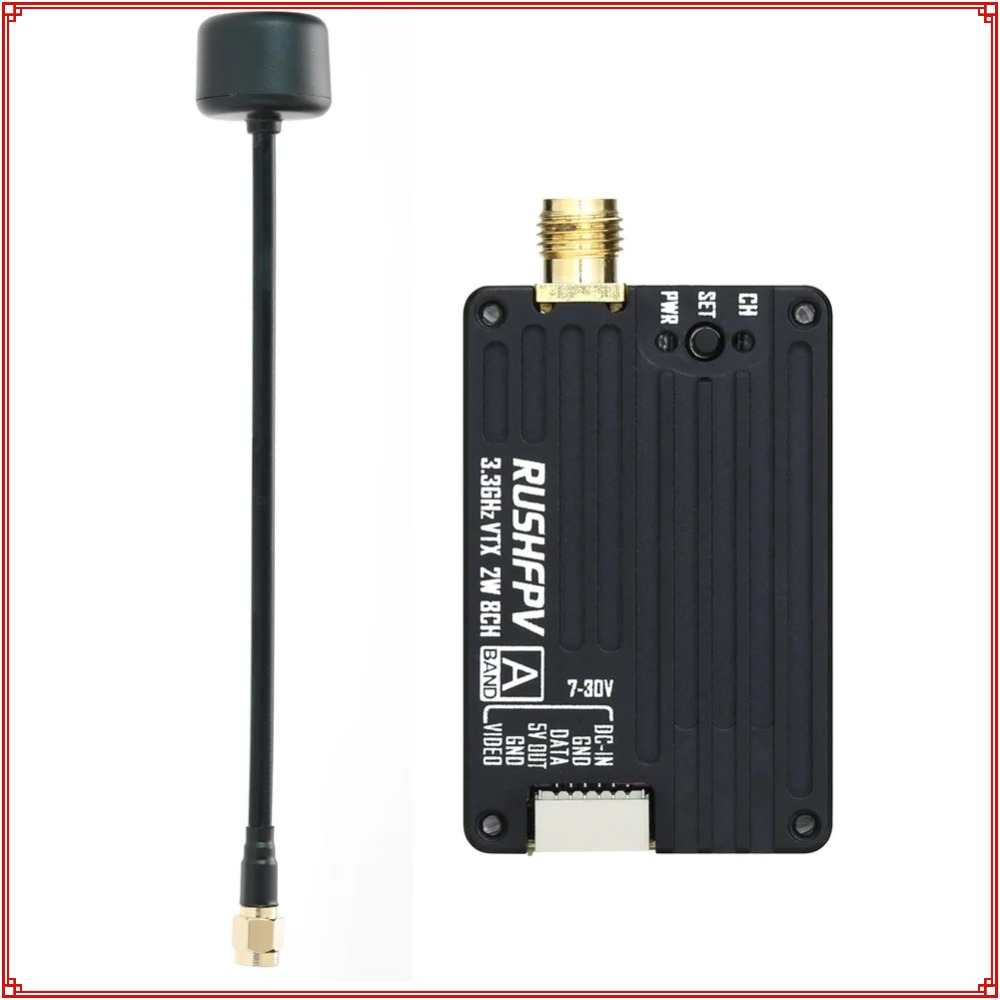 Drone Rc Controller And Receiver - Nuevo Transmisor RUSHFPV 3.3G 2W VTX