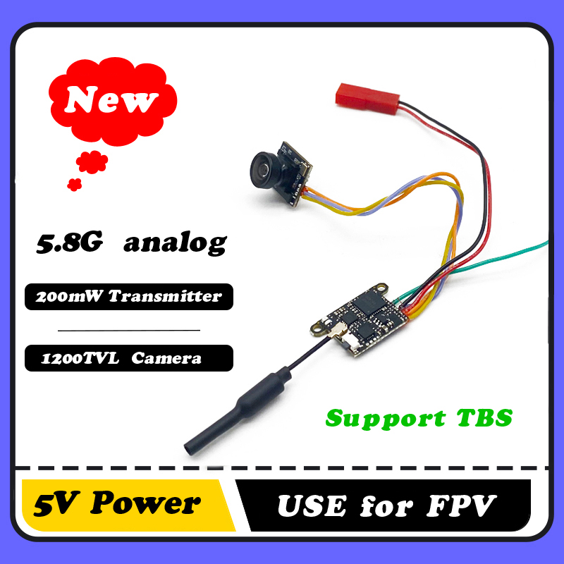 Drone Rc Controller And Receiver - SLONWAKE 5,8G 1200TVL cámara FPV VTX