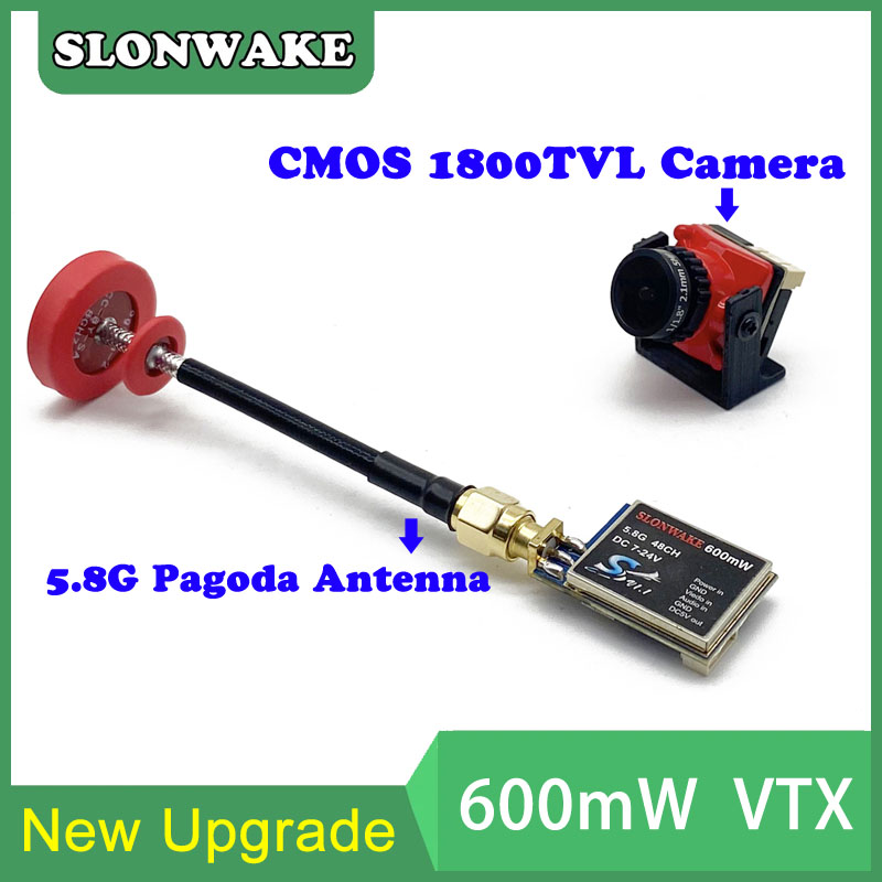5,8G 48CH 600mW VTX-CAM ajusta - Drone Rc Controller And Receiver reseña y precio