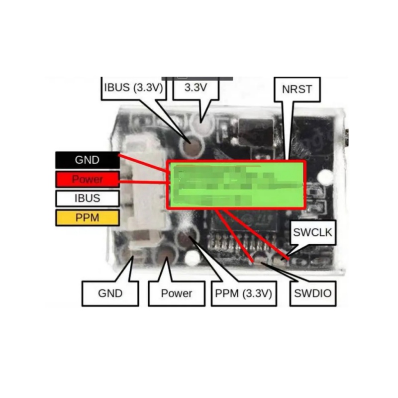 Receptor Mini Flysky FS-8A 8CH - Drone Rc Controller And Receiver reseña y precio