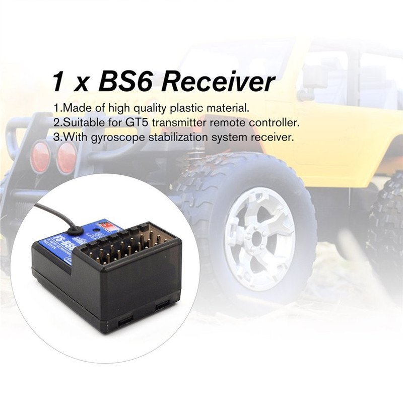 Receptor Flysky FS-BS6 2,4 Ghz - Drone Rc Controller And Receiver reseña y precio