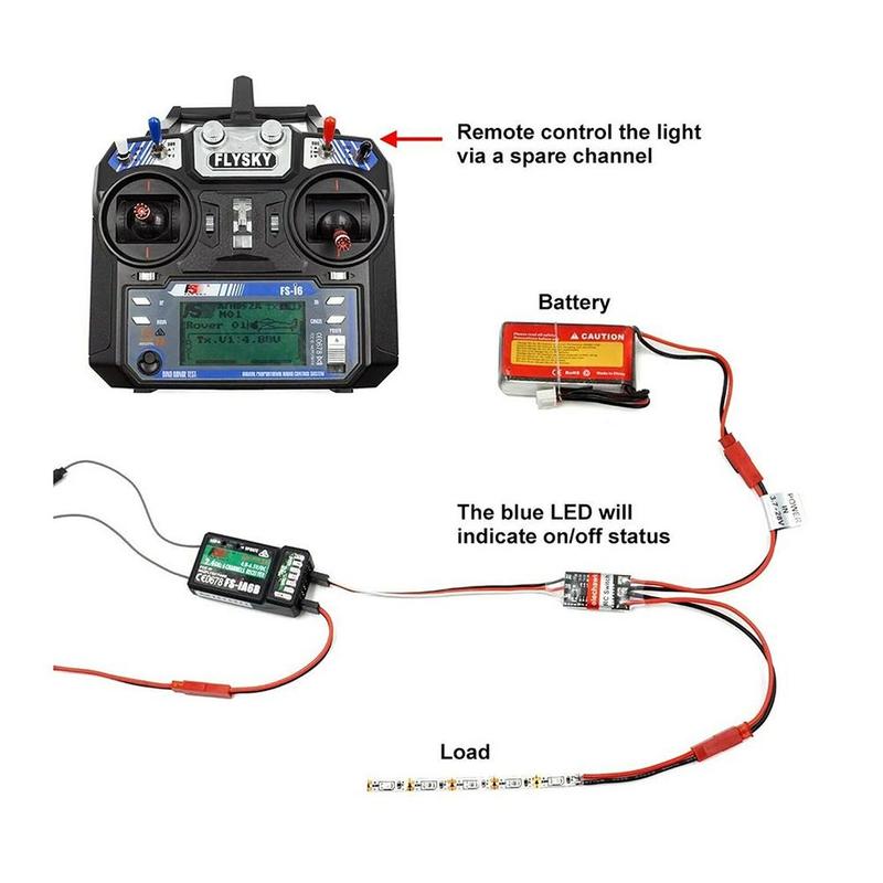 Interruptor Electrónico de Con - Drone Rc Signal reseña y precio