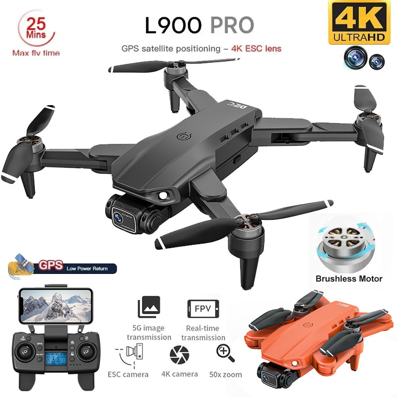 L900 Pro GPS Drone 4K profesio - Gps Module Drone reseña y precio