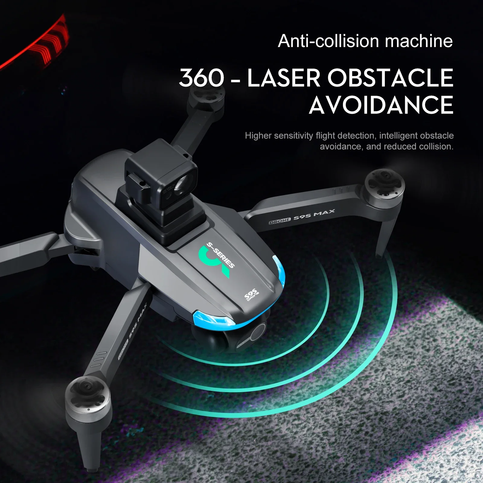 Nuevo S9S MAX MINI Drone 4K 2  - Gps Module Drone reseña y precio