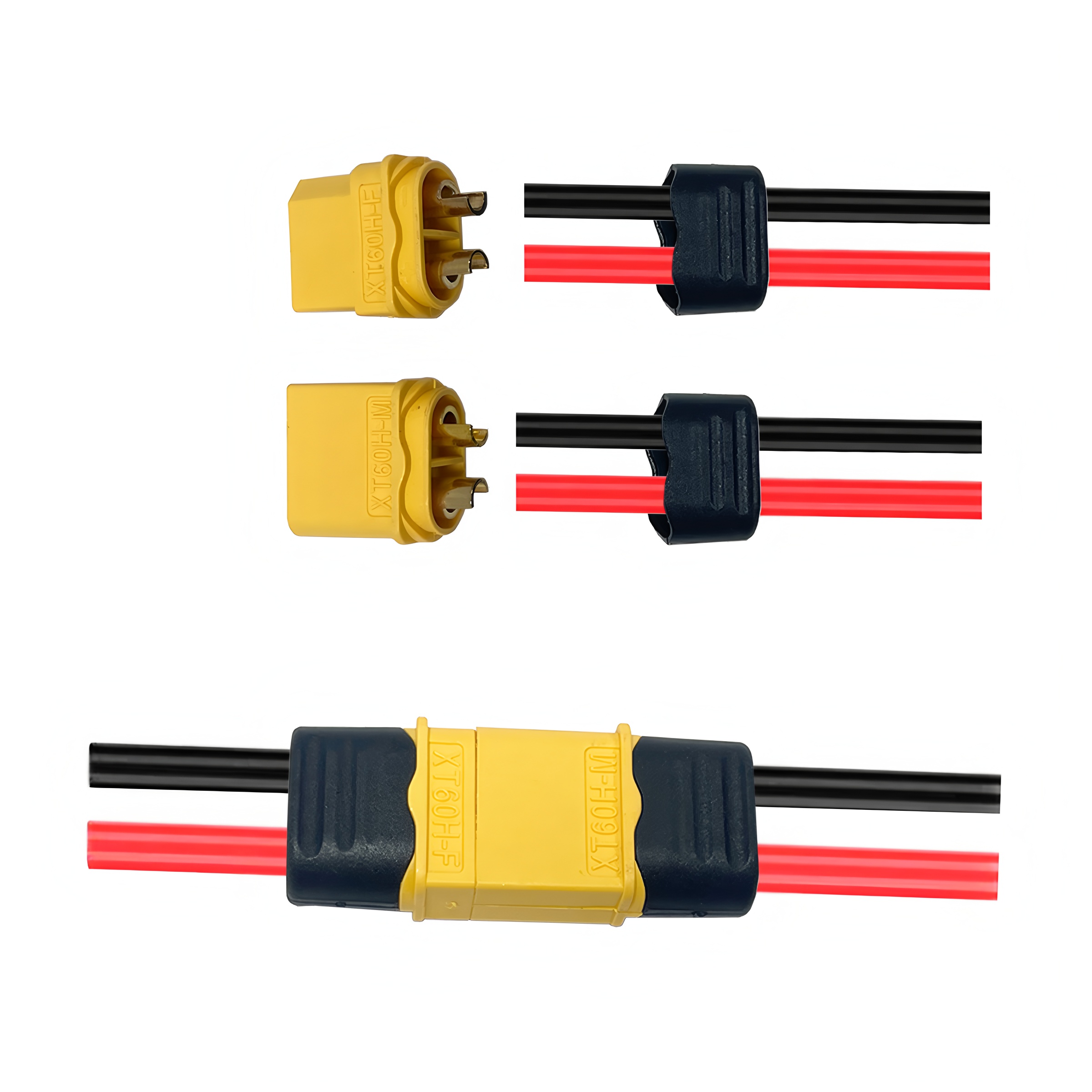 Conector XT60H y Carcasa (10/2 - Drone Rc Drone reseña y precio