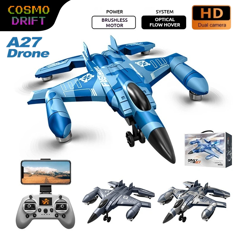 Avión de combate A27 RC, Motor - Drone Rc Fighter Jet reseña y precio