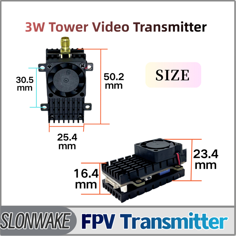 SLONWAKE 5,8G 3000mW simulació - Drone Rc Controller And Receiver reseña y precio