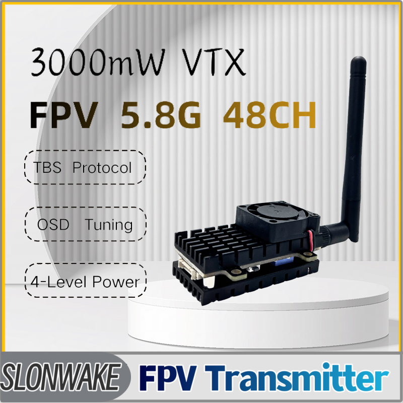 SLONWAKE 5,8G 3000mW simulació - Drone Rc Controller And Receiver reseña y precio