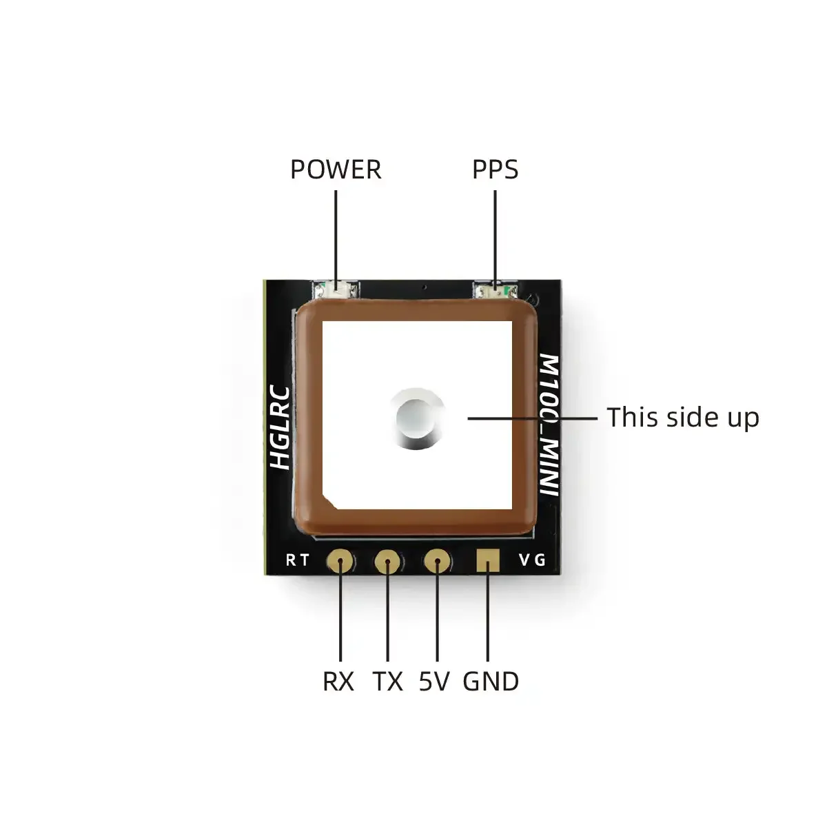 Módulo GPS HGLRC M100 MINI M10 - Gps Module Drone reseña y precio